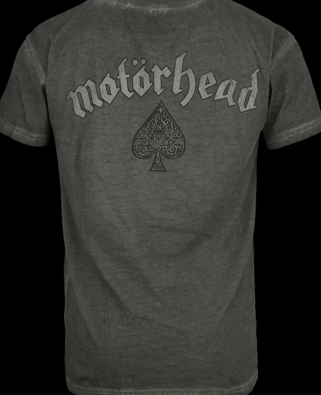 Men Motörhead Ace Of Spades T-Shirt Anthracite By Motorhead