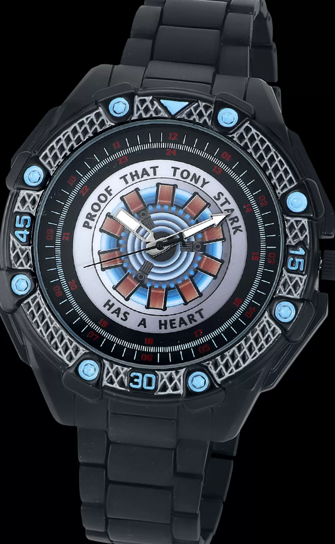 Men Iron Man Arc-Reactor Wristwatches Multicolour By