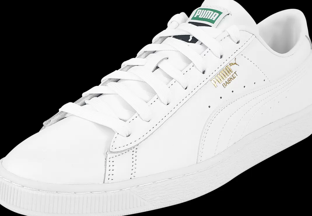 Men Puma Basket Classic Xxi Sneakers White By