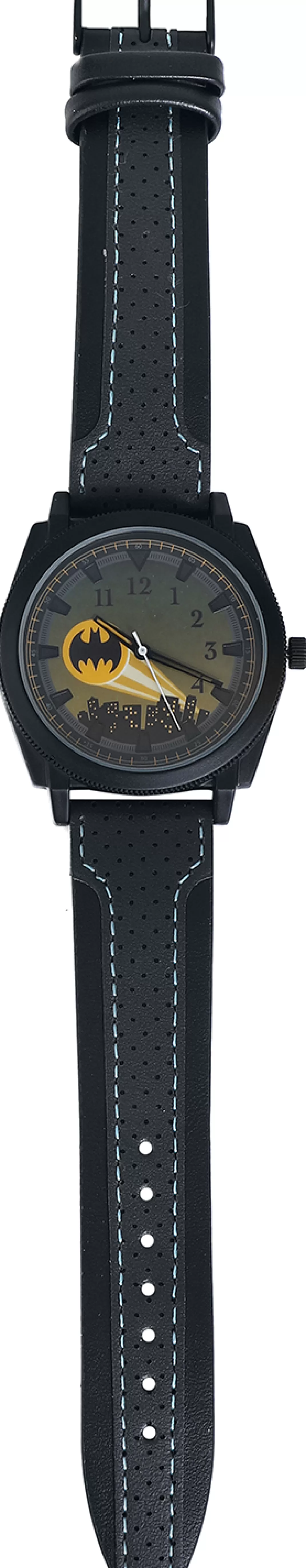 Men Batman Bat Signal Wristwatches Black-Yellow By