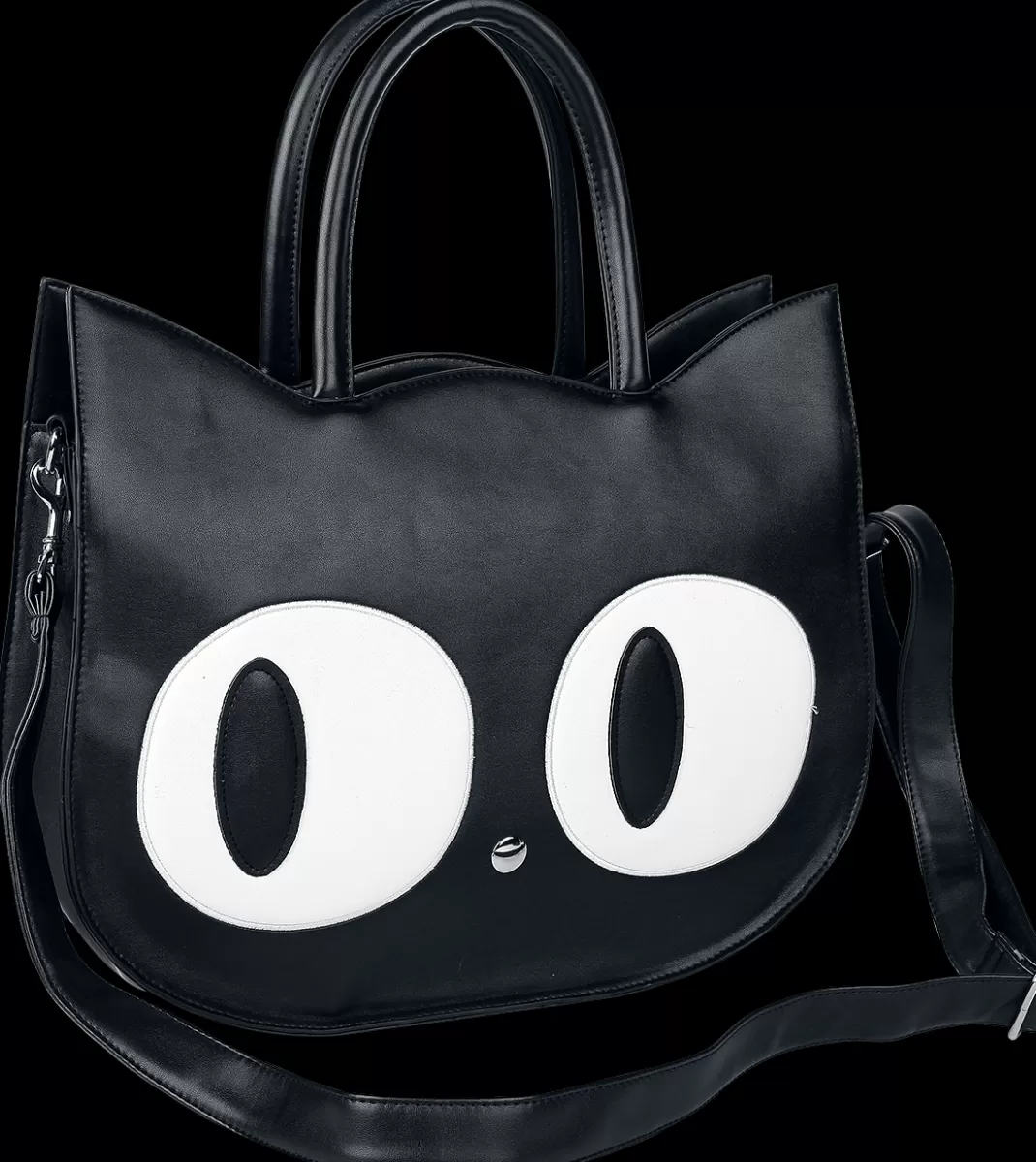 Big Kitty Handbag Black By Alternative^Banned Sale