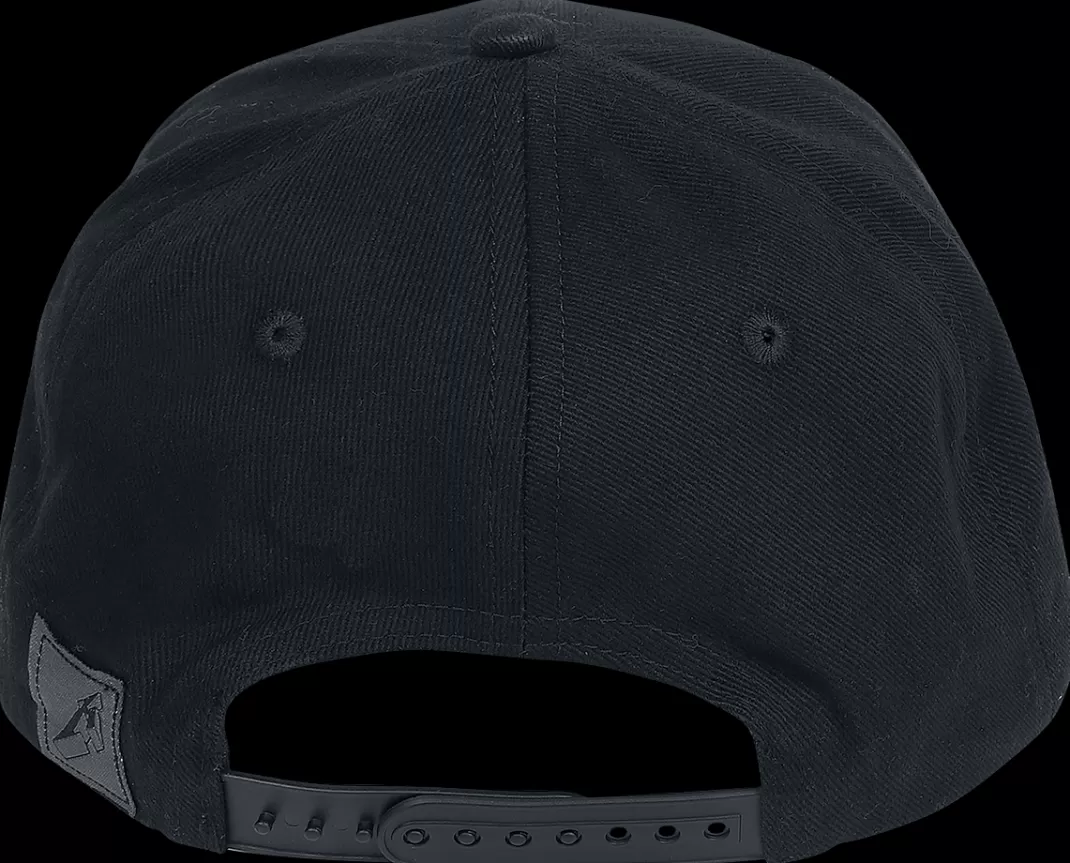 Men Metallica Black Album Snake - Baseball Cap Cap Black By