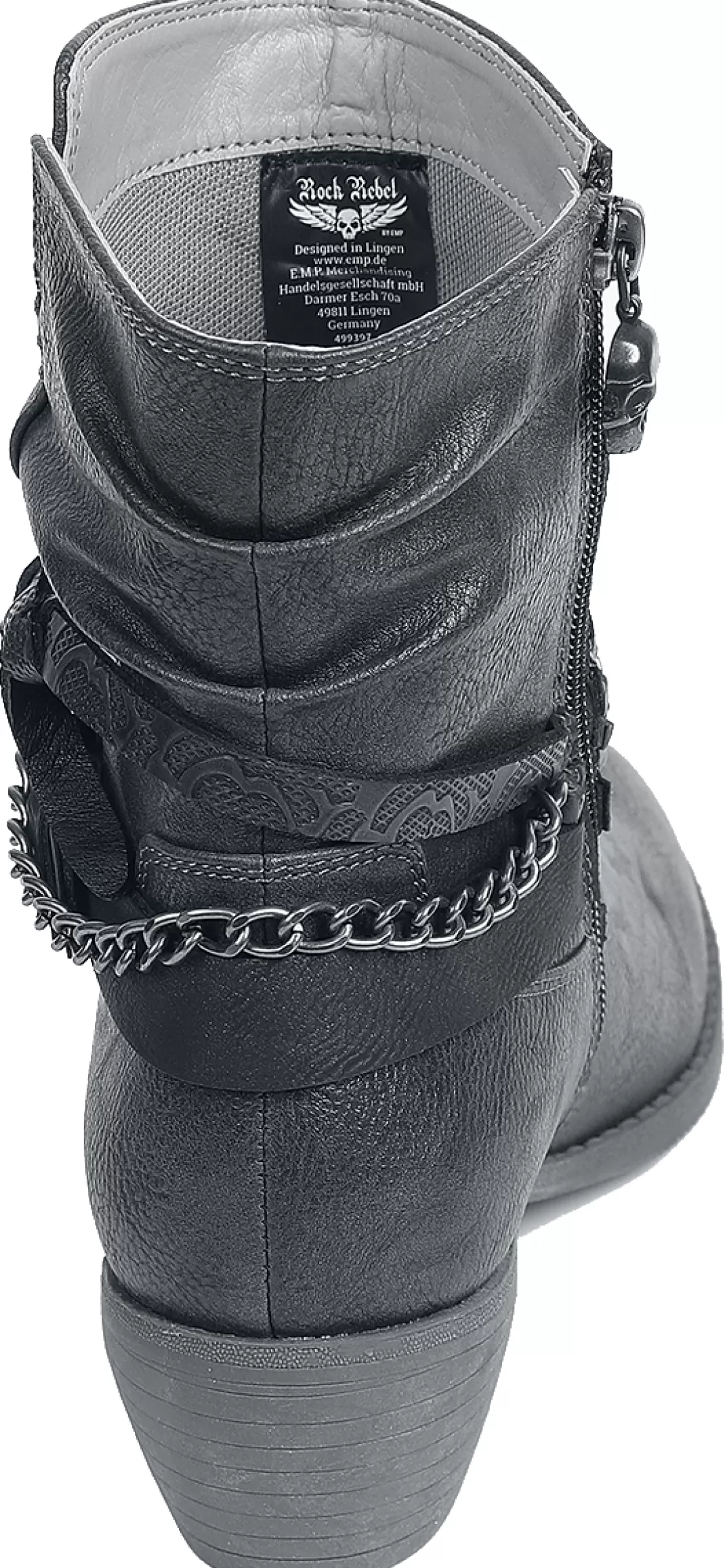 Women * Boot Dark Grey By Rock Rebel By Emp