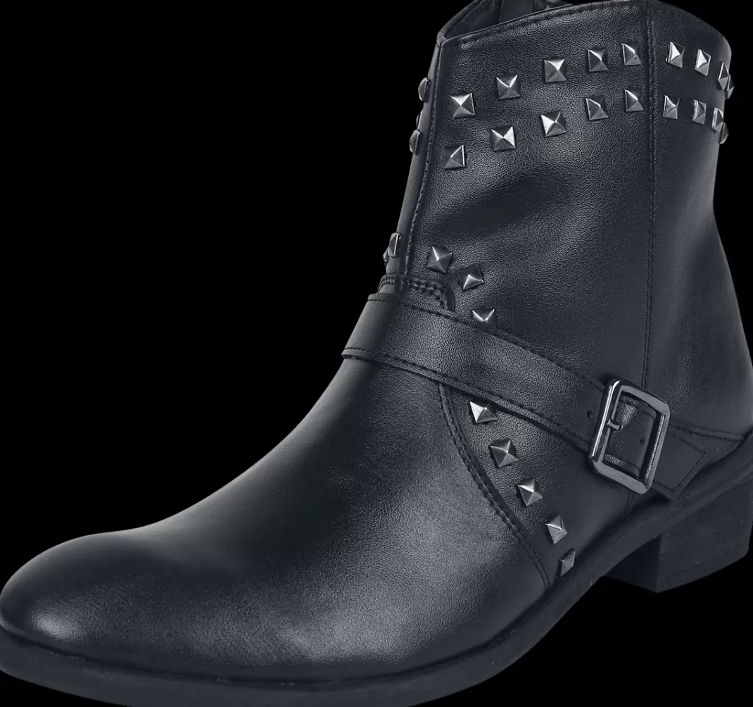 Women * Boots Black By Rock Rebel By Emp