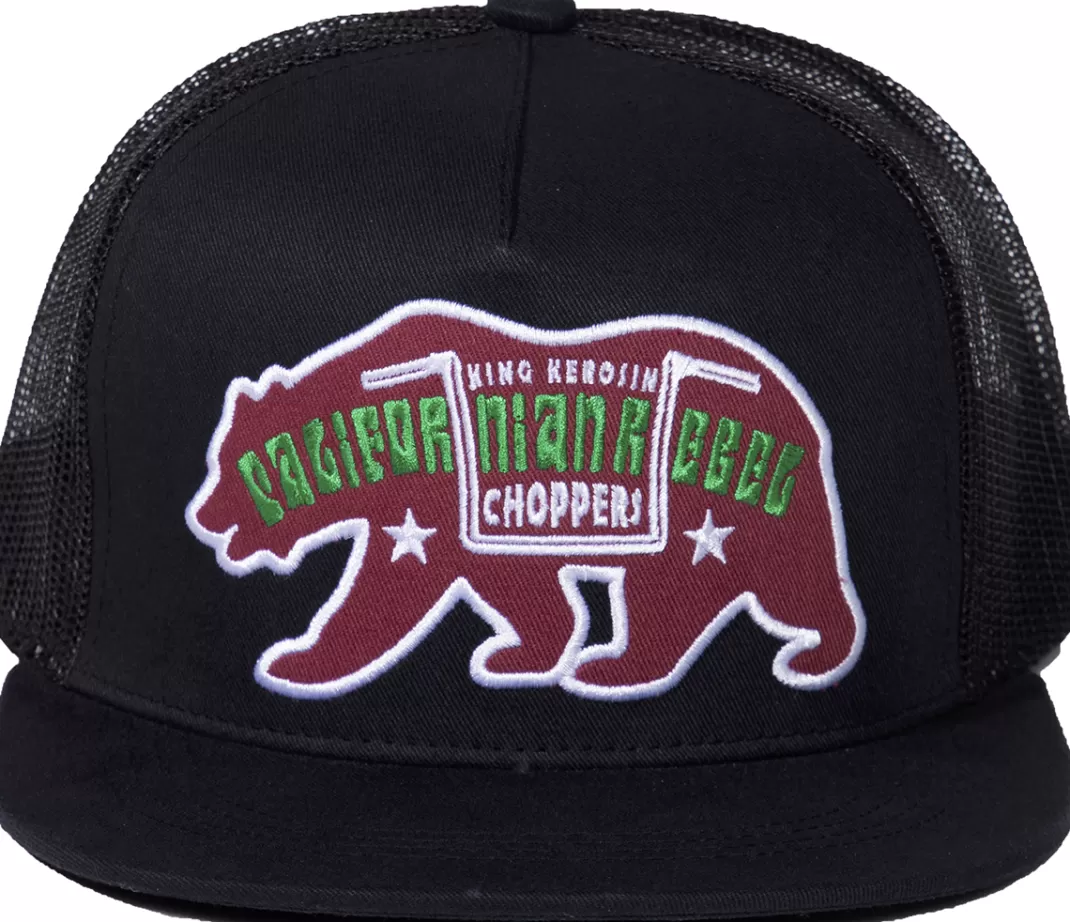 Men King Kerosin Californian Rebel Cap Black By