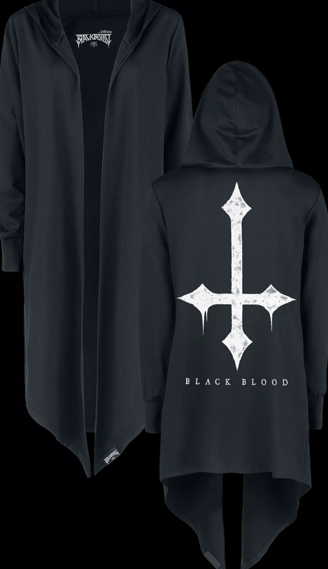 Cardigan Black By^Black Blood by Gothicana Store