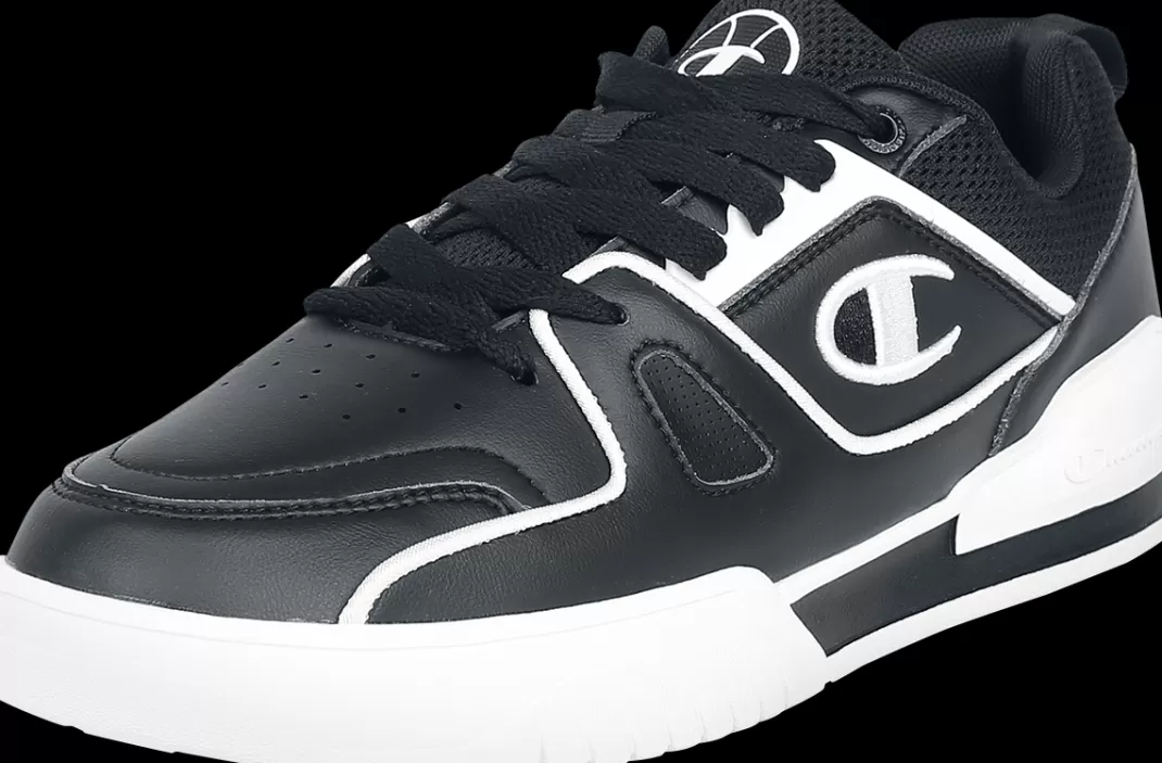 Men Champion Legacy - 3 Point Low Sneakers Black By