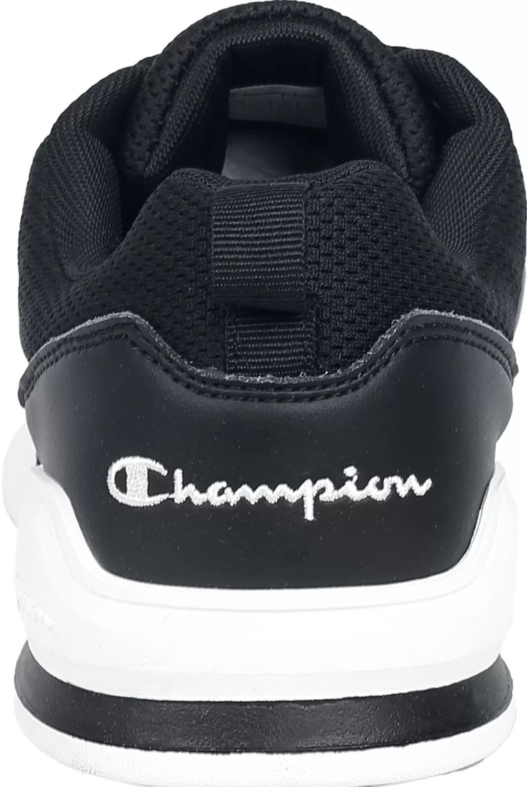 Men Champion Legacy - 3 Point Low Sneakers Black By