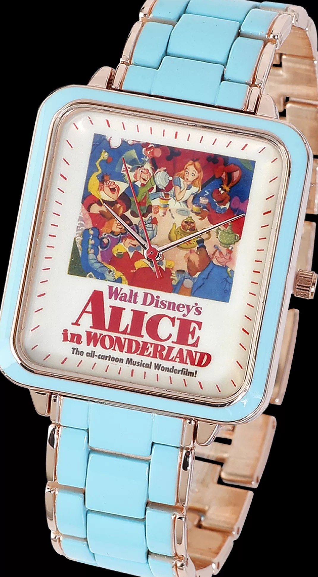 Men Alice in Wonderland Characters Wristwatches Multicolour By