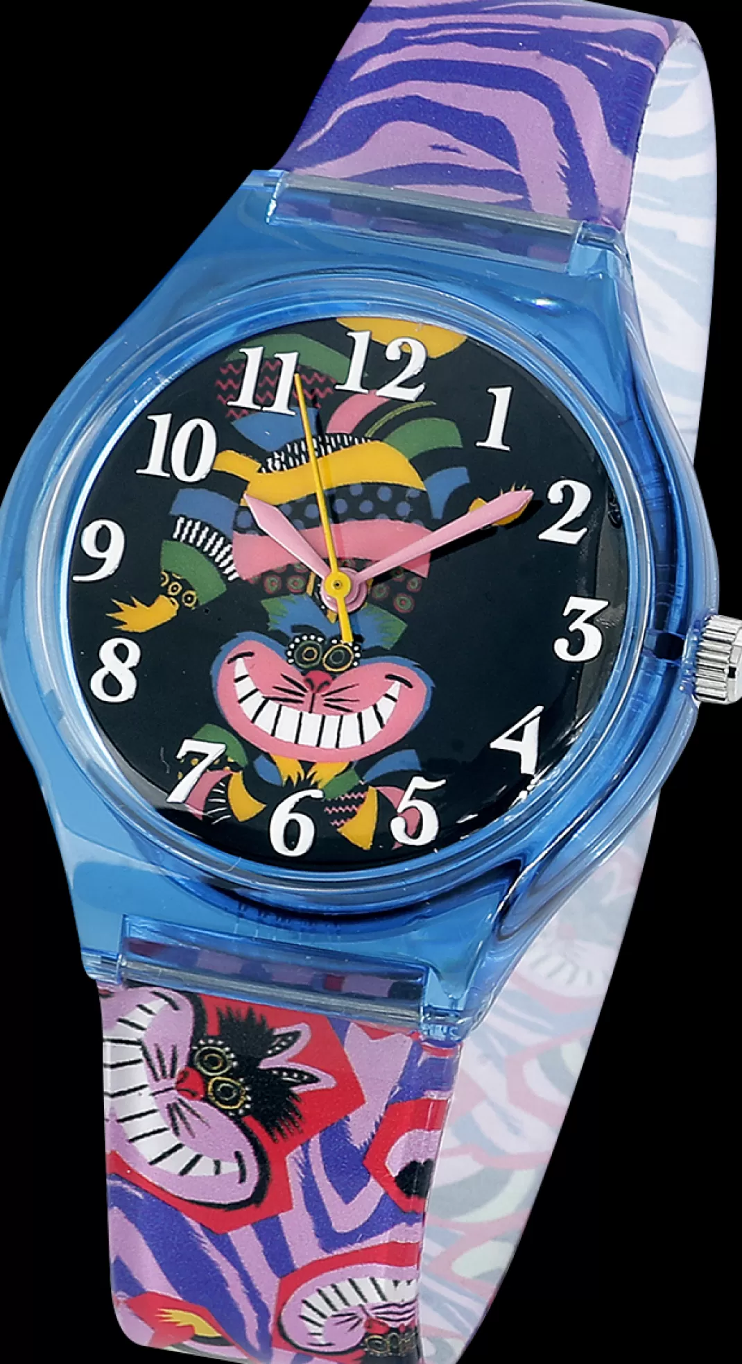 Men Alice in Wonderland Cheshire Cat Wristwatches Multicolour By