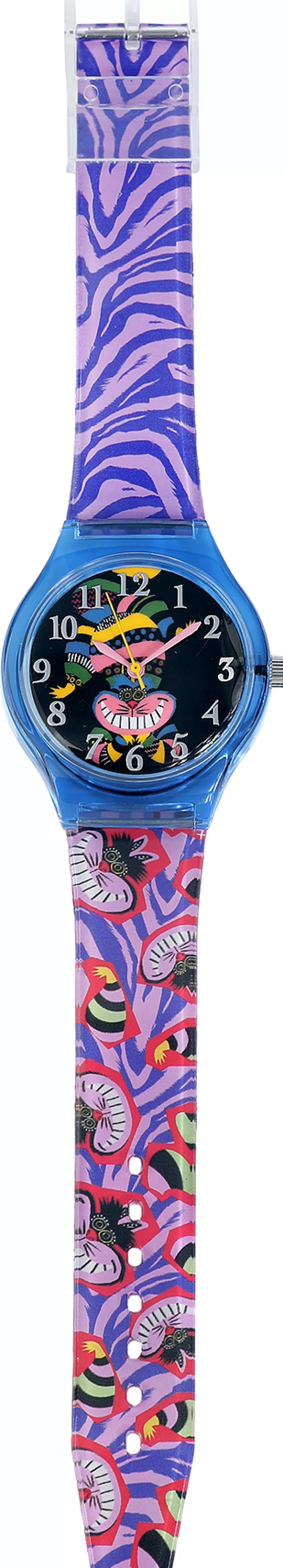 Men Alice in Wonderland Cheshire Cat Wristwatches Multicolour By