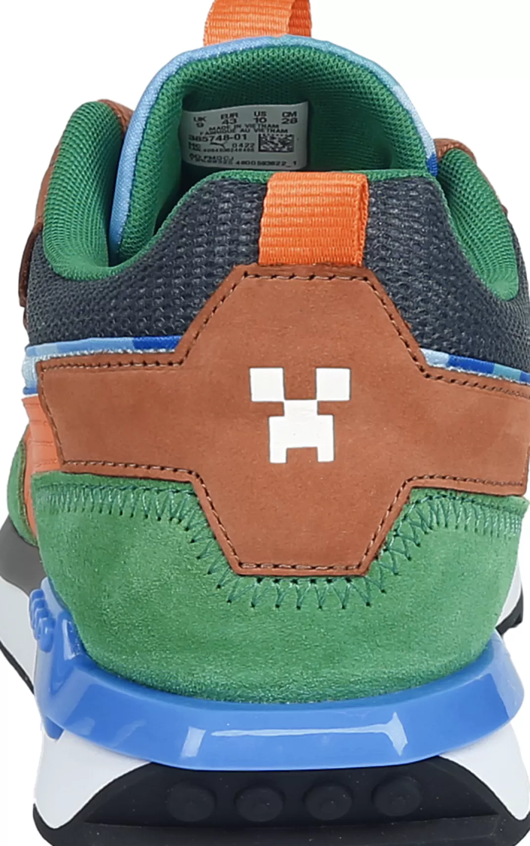 Men Puma City Rider Minecraft Sneakers Multicolour By