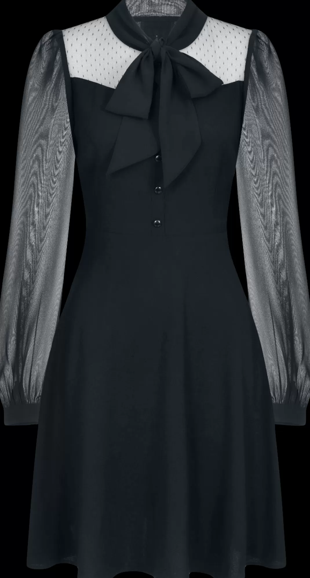 Darcia Mid Dress Medium-Length Dress Black By^Hell Bunny Discount