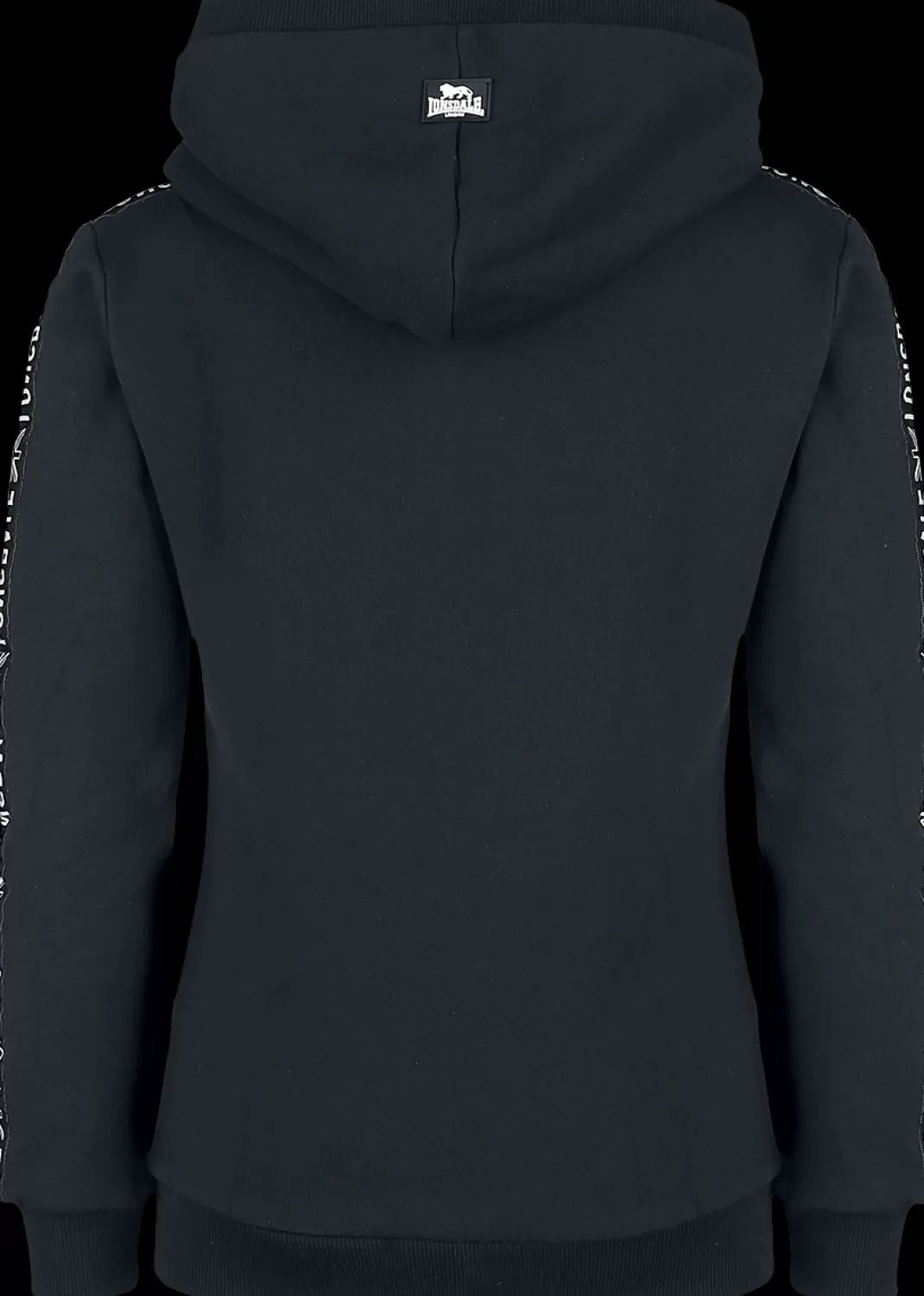 Dihewyd Hooded Sweater Black By^Lonsdale London Fashion