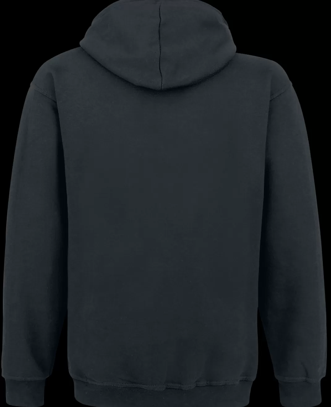 Men Jurassic Park Distressed Logo Hooded Sweater Black By