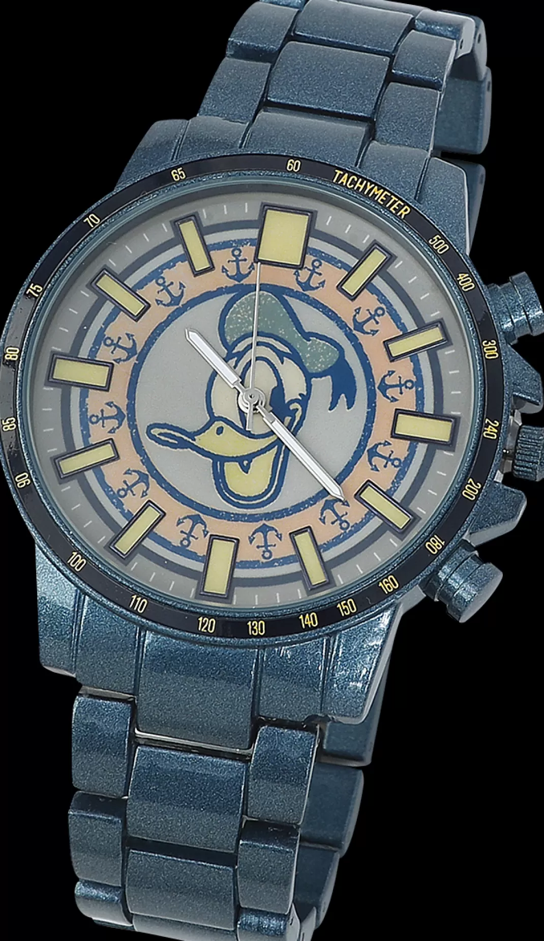 Men Mickey Mouse Donald Wristwatches Multicolour By