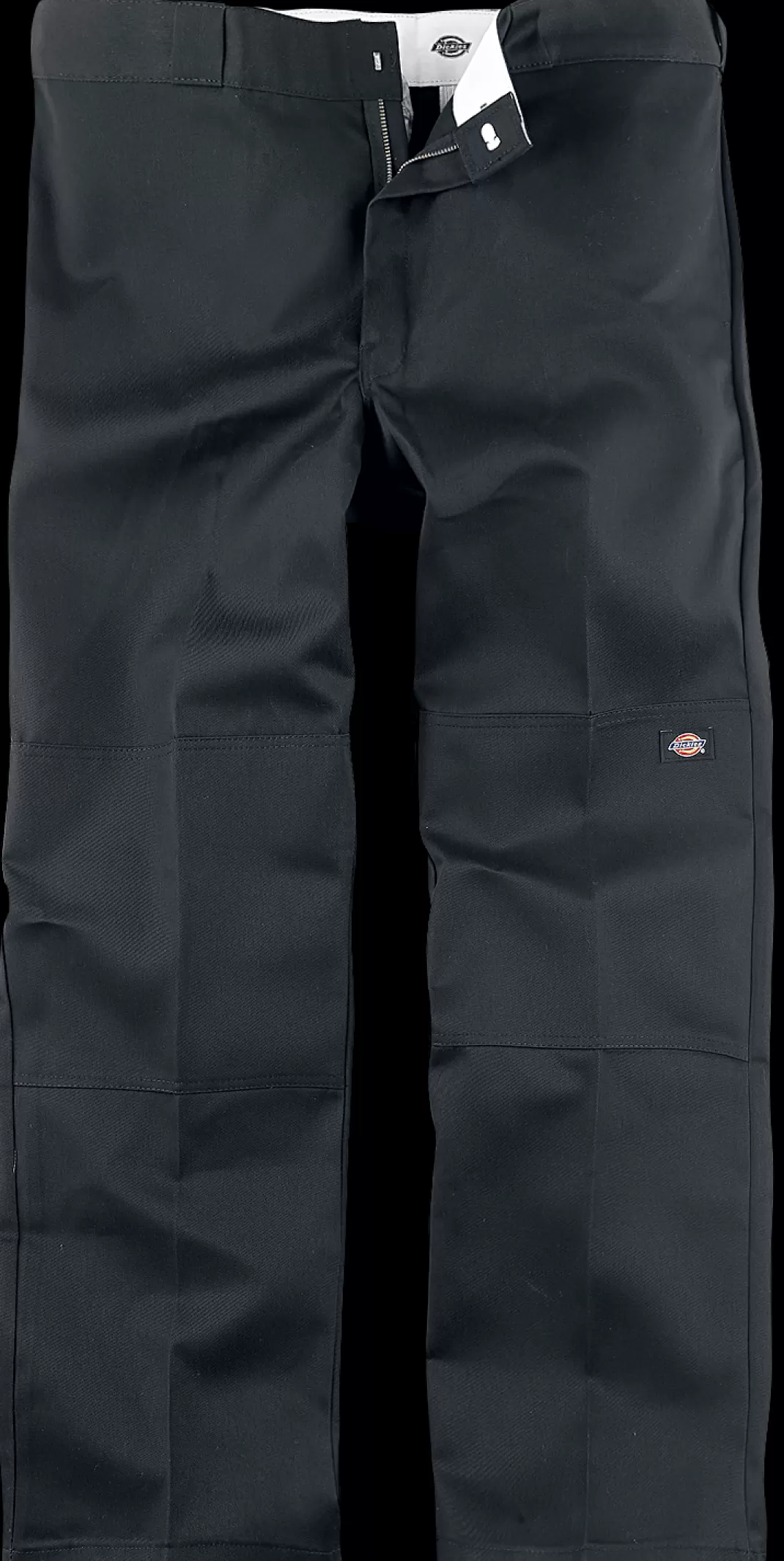 Men Dickies Double Knee Work Pant Chino Black By