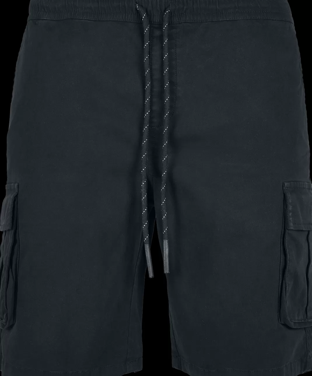 Men Urban Classics Drawstring Cargo Shorts Shorts Black By
