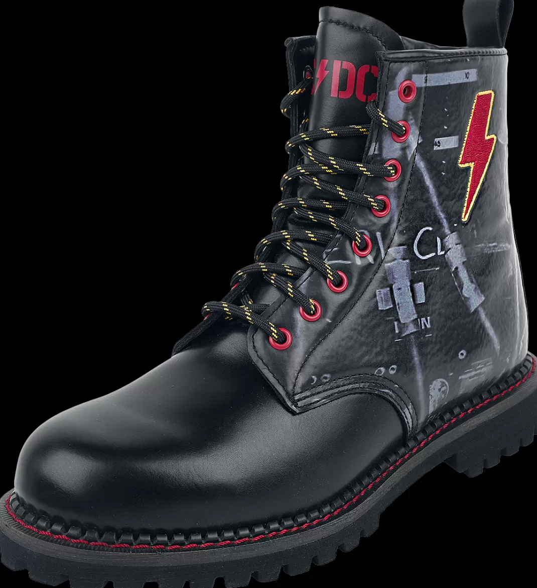 Men AC/DC Emp Signature Collection Boot Black By