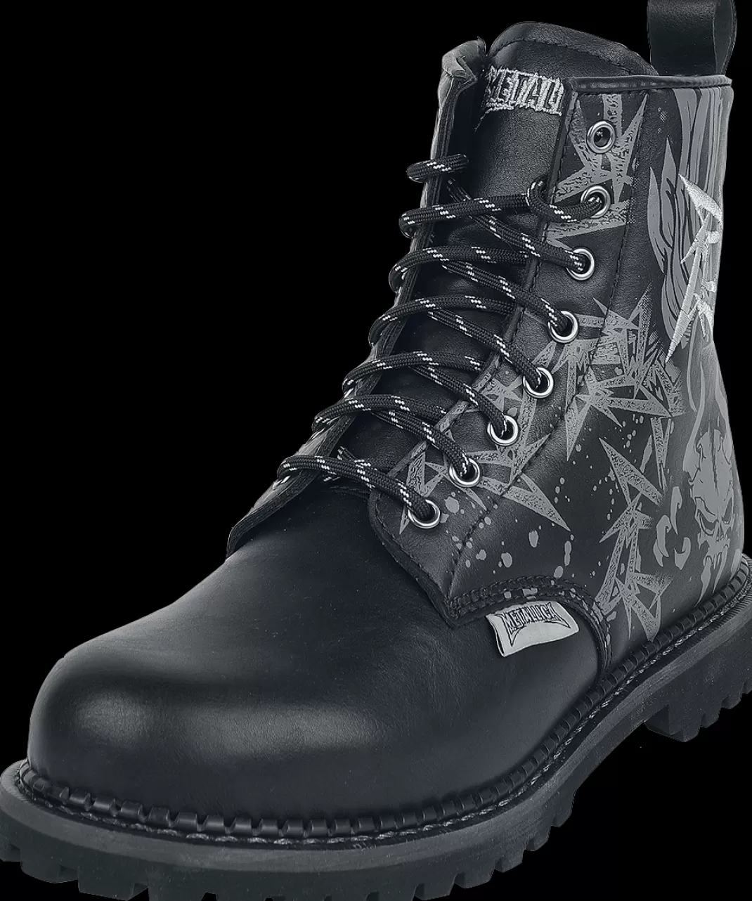 Men Metallica Emp Signature Collection Boot Black By