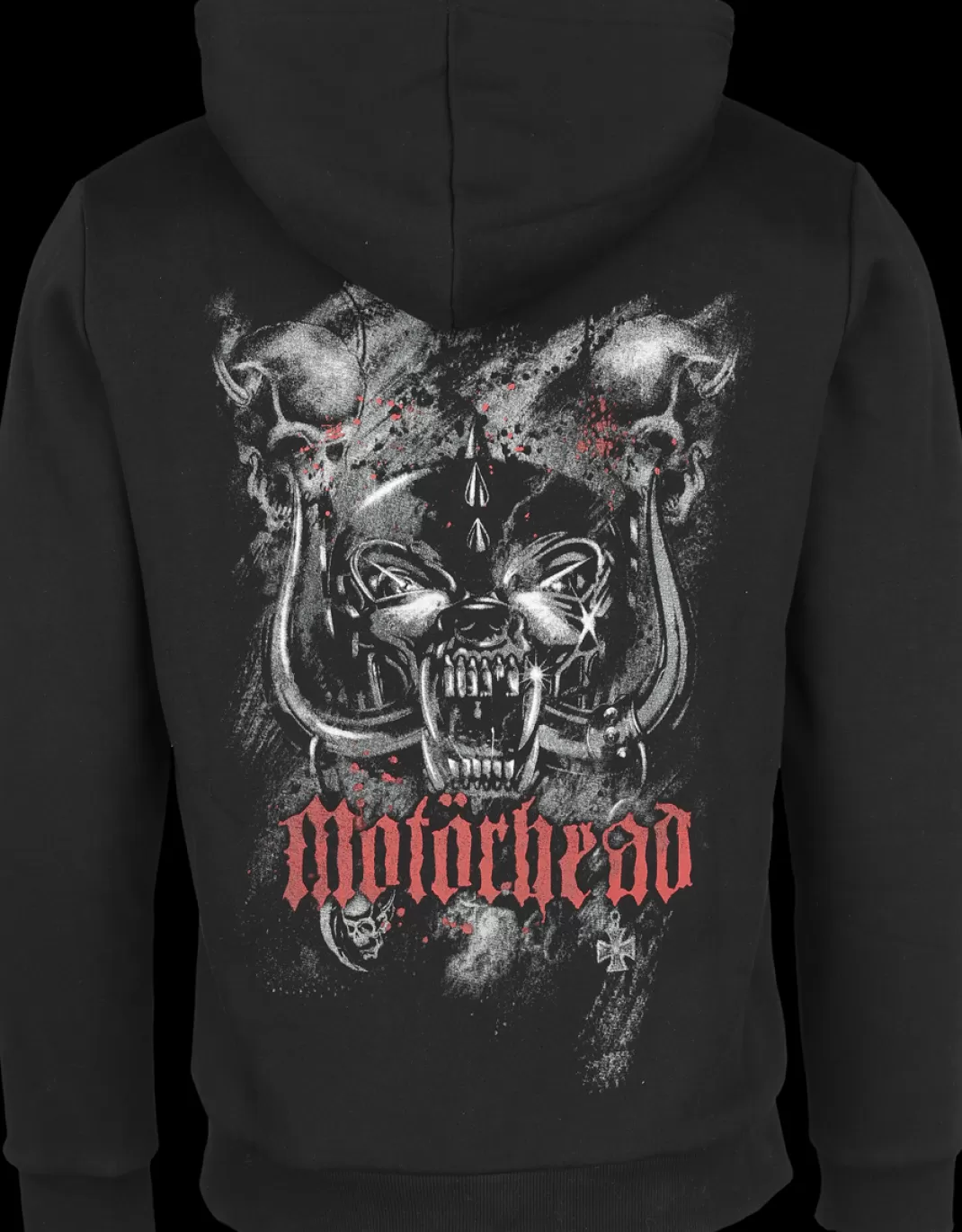 Men Motörhead Emp Signature Collection Hooded Zip Black By Motorhead