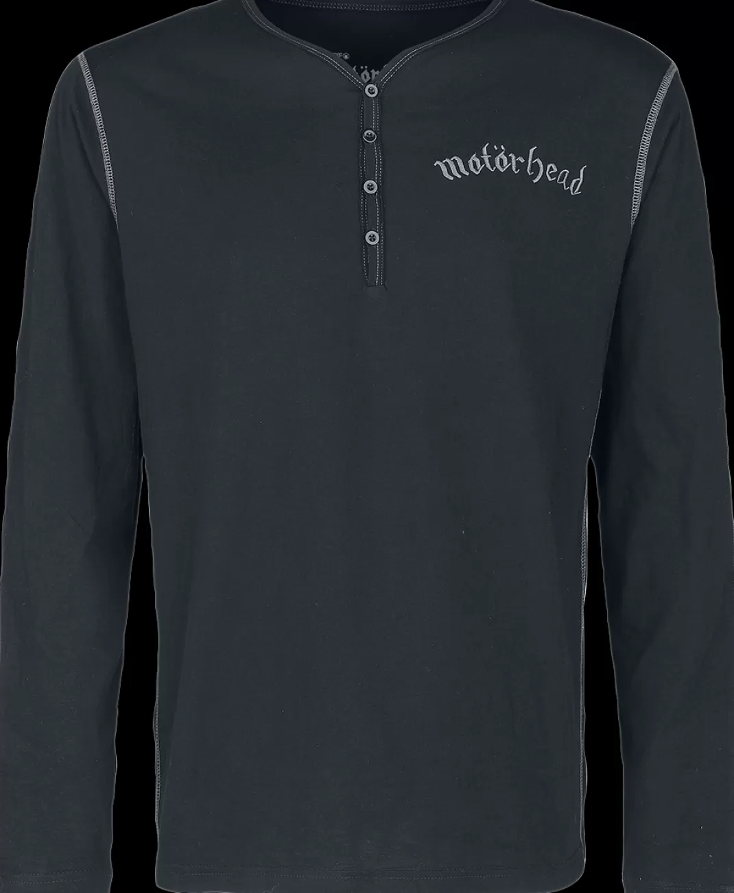 Men Motörhead Emp Signature Collection Long-Sleeve Shirt Black By Motorhead