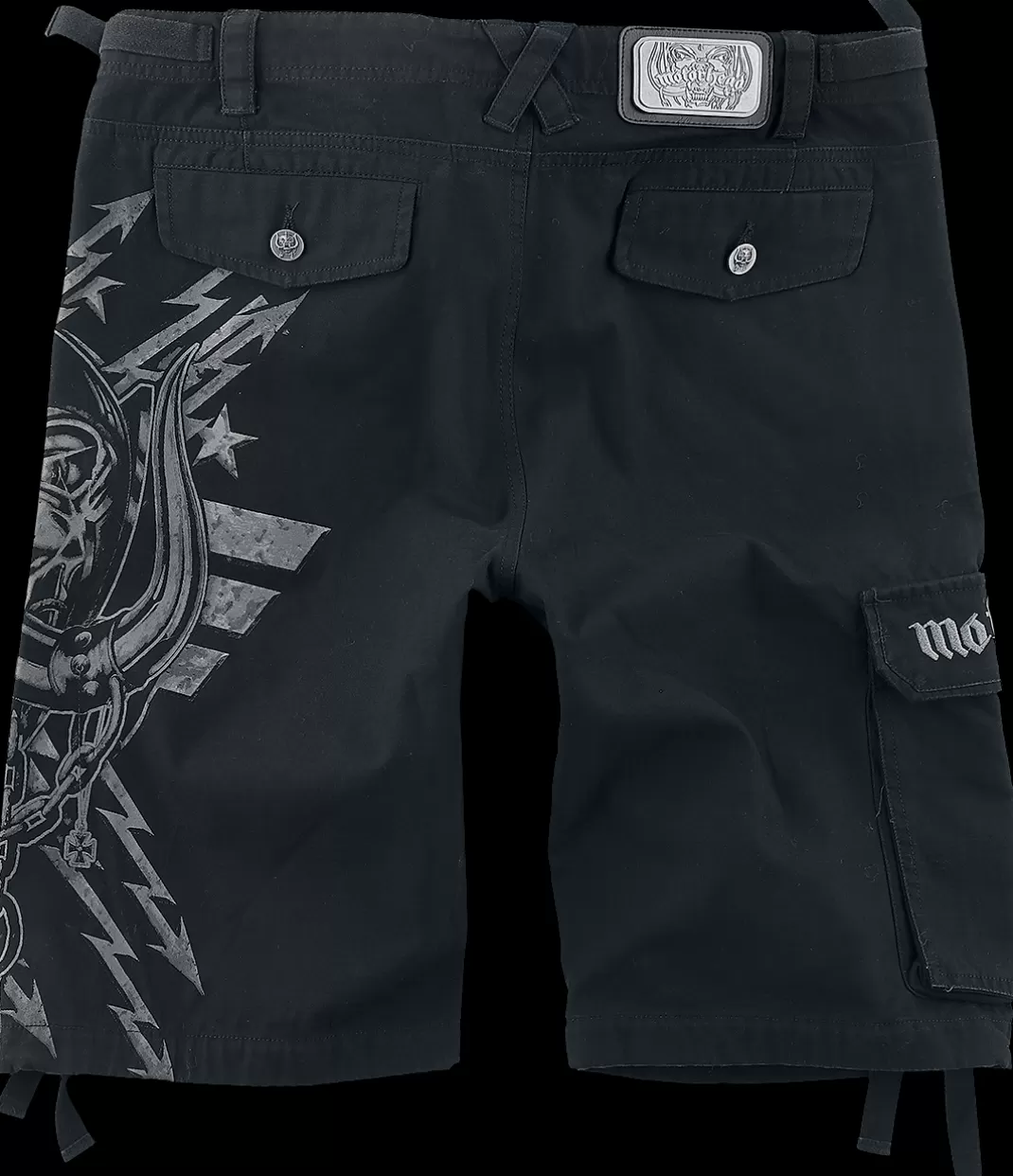 Men Motörhead Emp Signature Collection Shorts Black By Motorhead