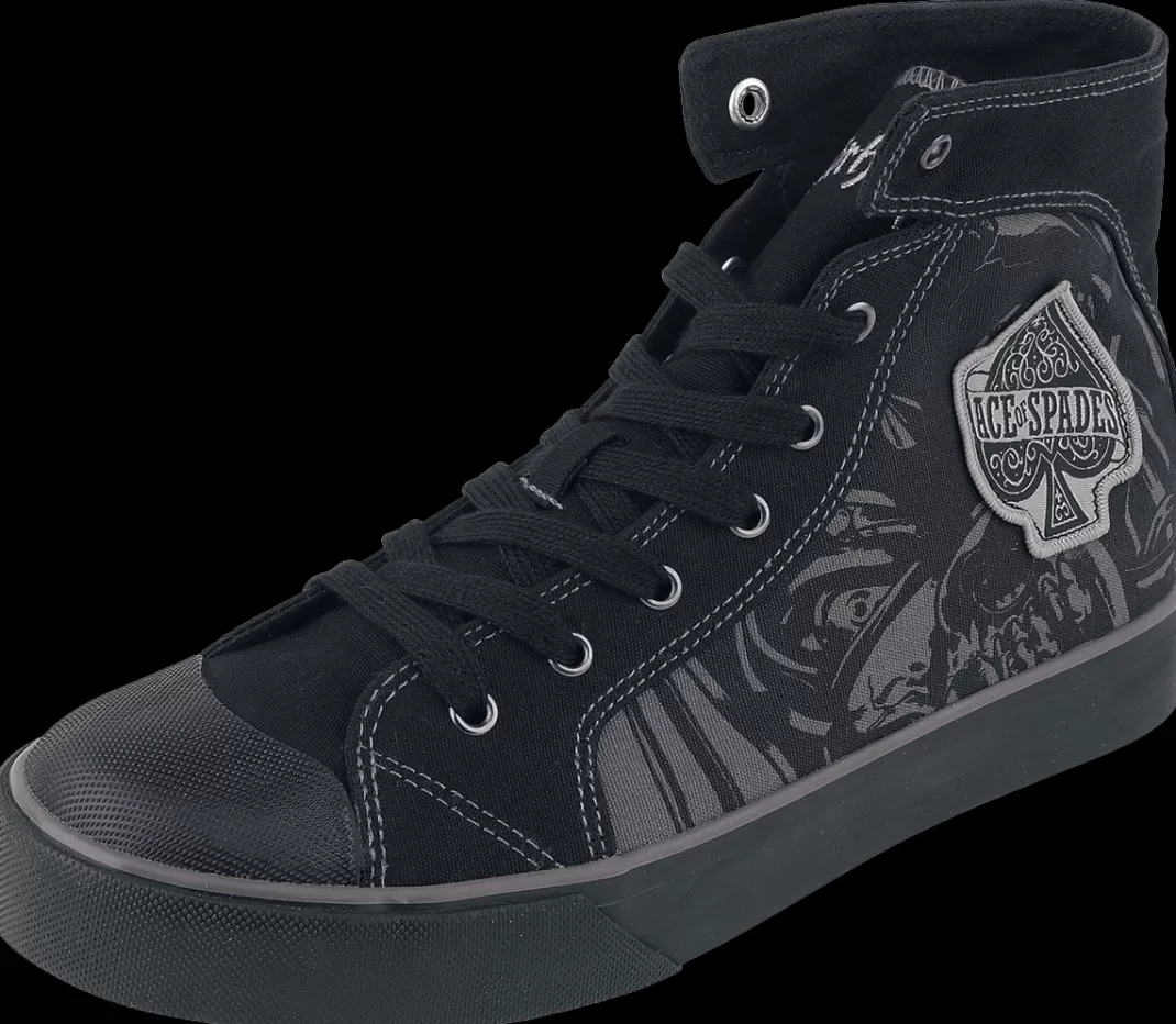 Men Motörhead Emp Signature Collection Sneakers High Black By Motorhead