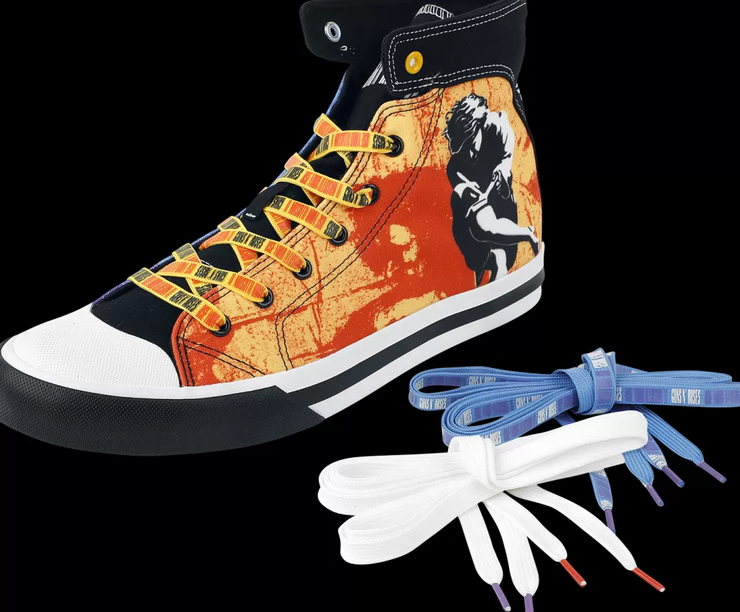 Men Guns N' Roses Emp Signature Collection Sneakers High Multicolour By Guns N' Roses