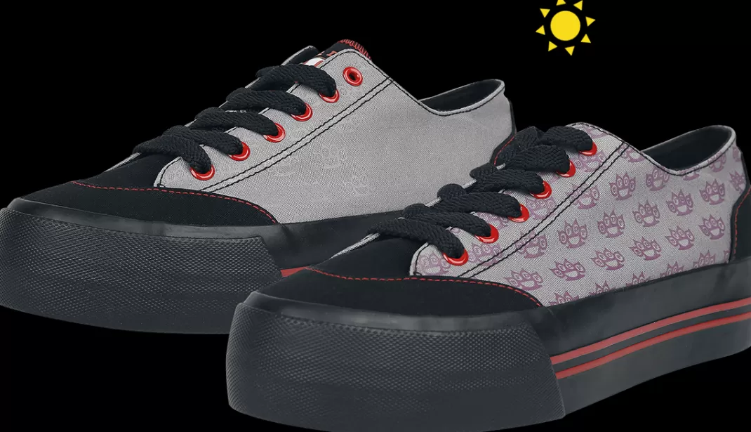 Women Five Finger Death Punch Emp Signature Collection Sneakers Multicolour By