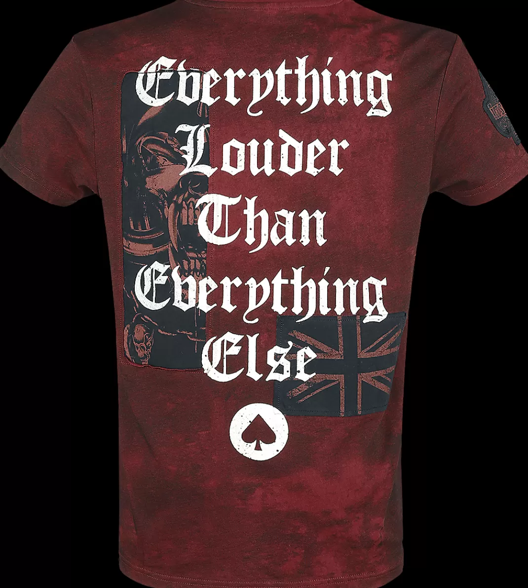 Men Motörhead Emp Signature Collection T-Shirt Dark Red By Motorhead