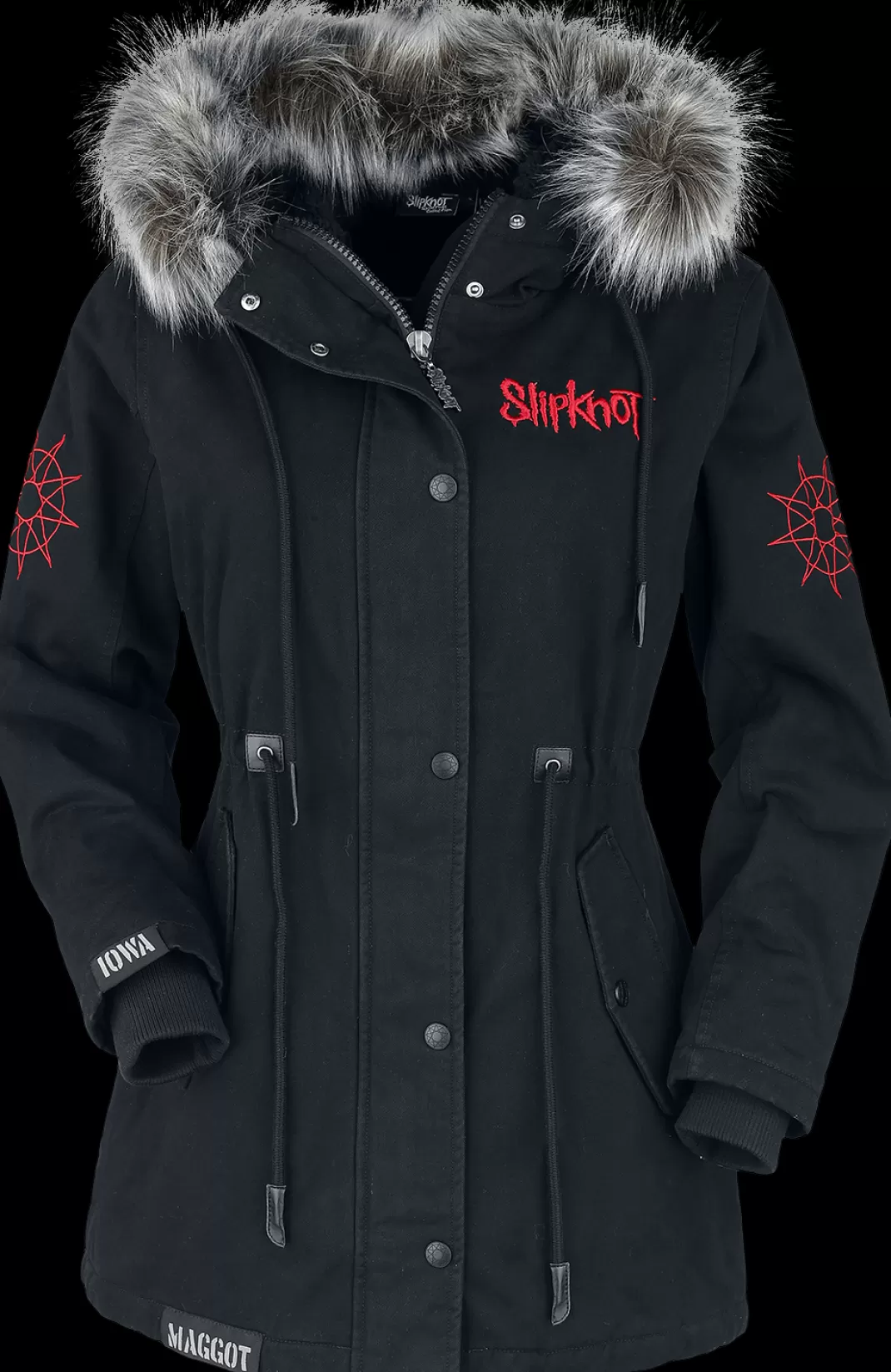 Emp Signature Collection Winter Jacket Black By^Slipknot New