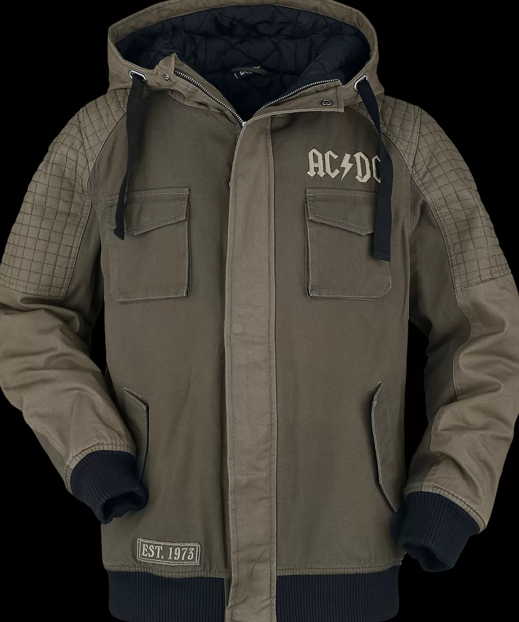 Men AC/DC Emp Signature Collection Winter Jacket Olive By