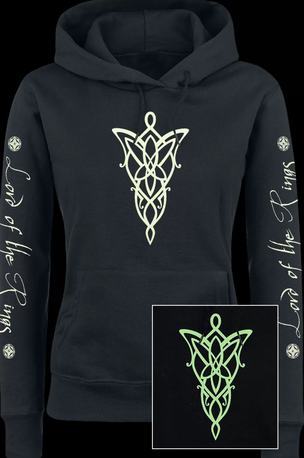 Evenstar Hooded Sweater Black By^The Lord Of The Rings Best
