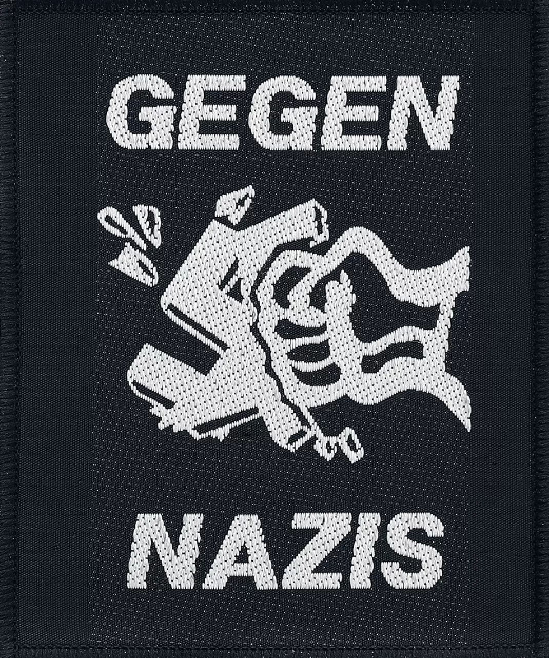 Patch Black-White^Gegen Nazis Discount