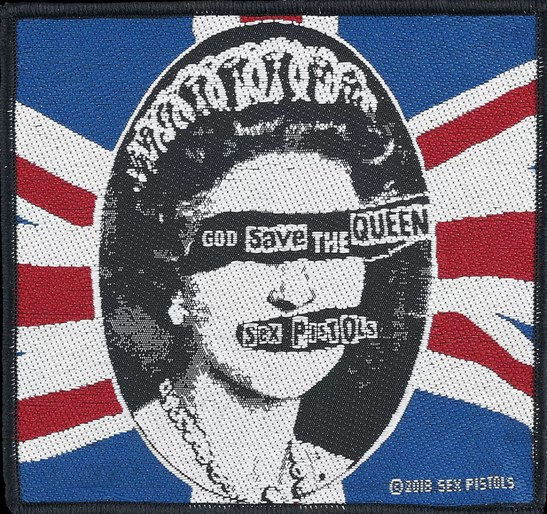 God Save The Queen Patch Multicolour By^Sex Pistols Discount