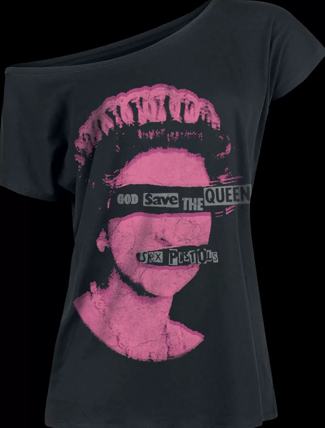 God Save The Queen T-Shirt Black By^Sex Pistols Online