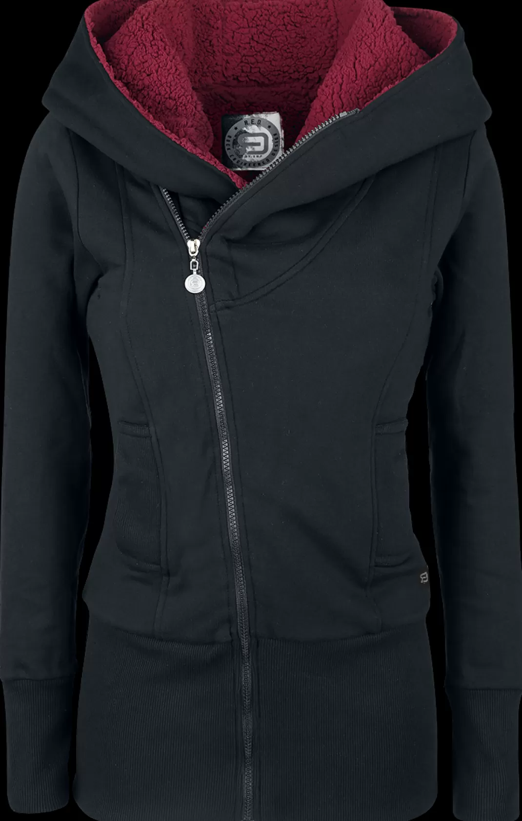 Hooded Zip Black By Red By Emp^* Cheap