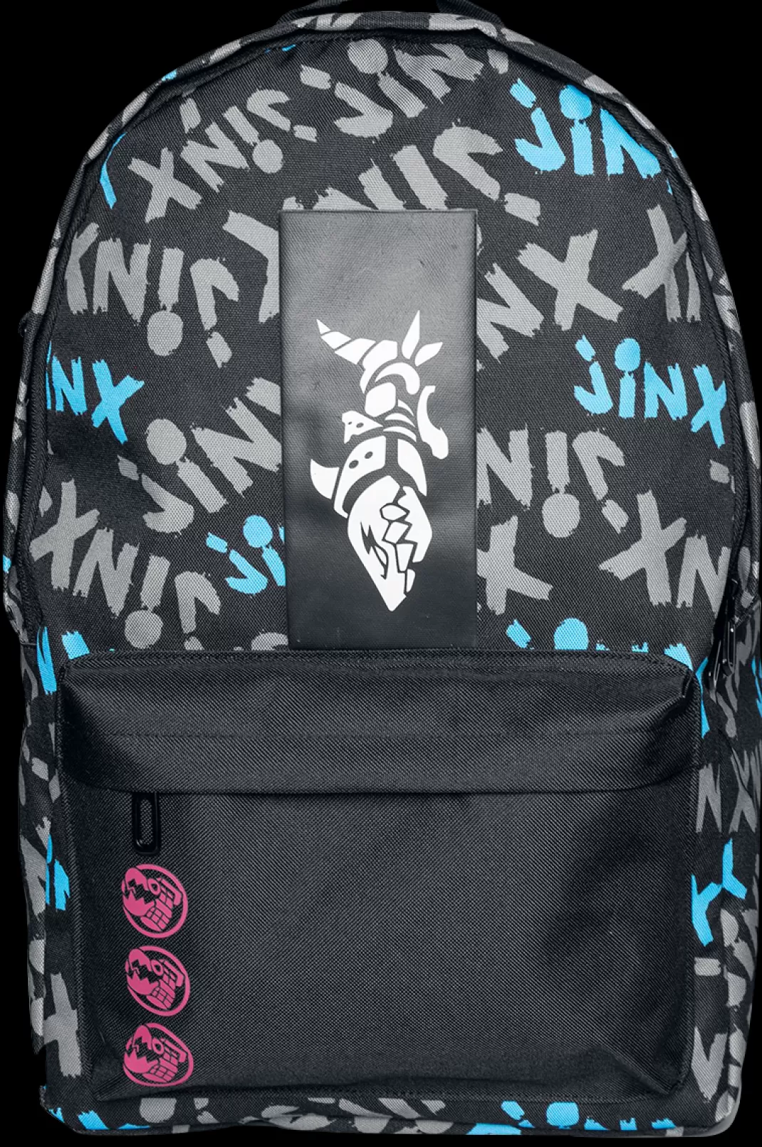 Men League Of Legends Jinx Aop Backpack Multicolour By