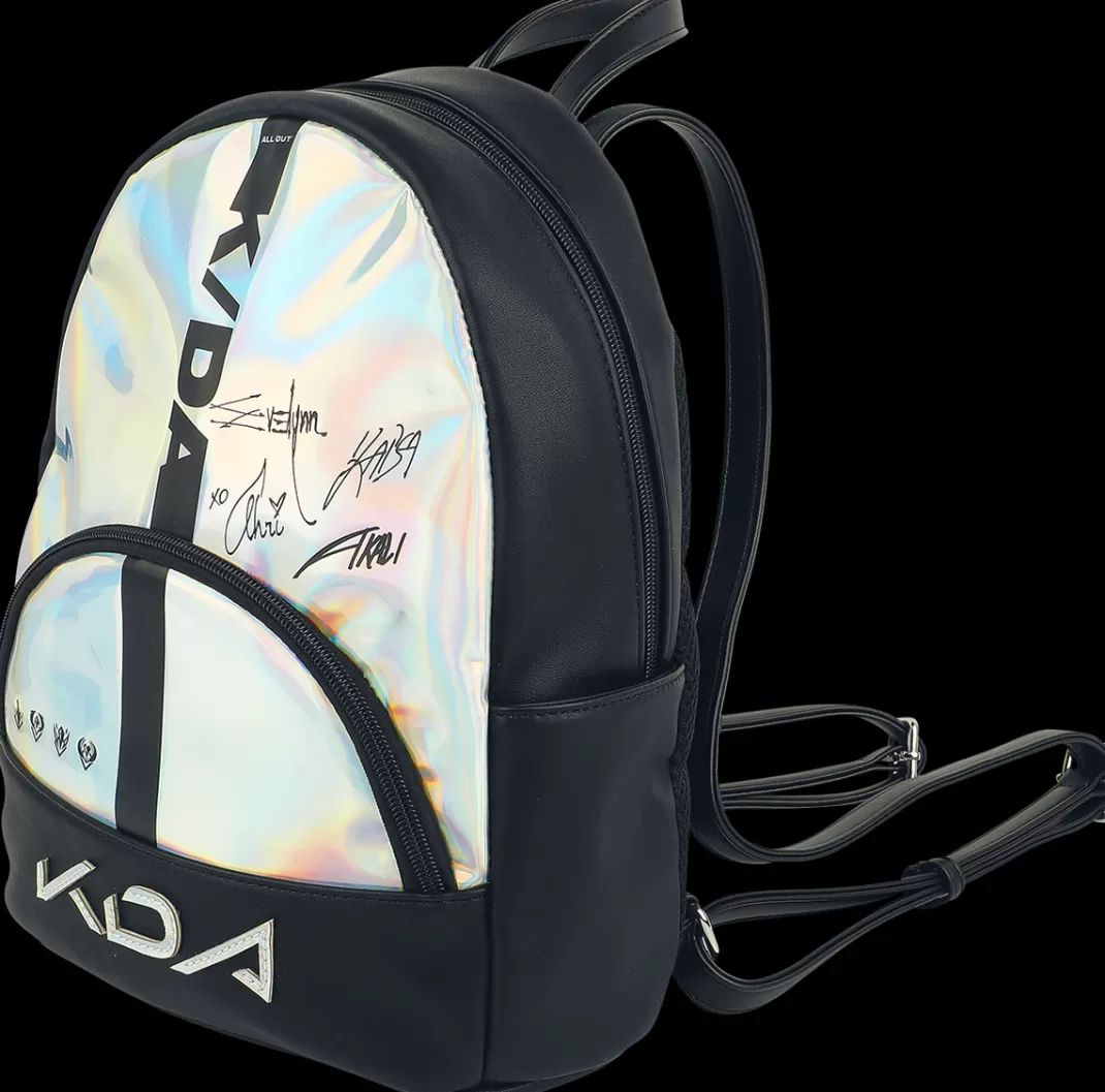 Men League Of Legends K/Da Backpack Lilac-Blue By