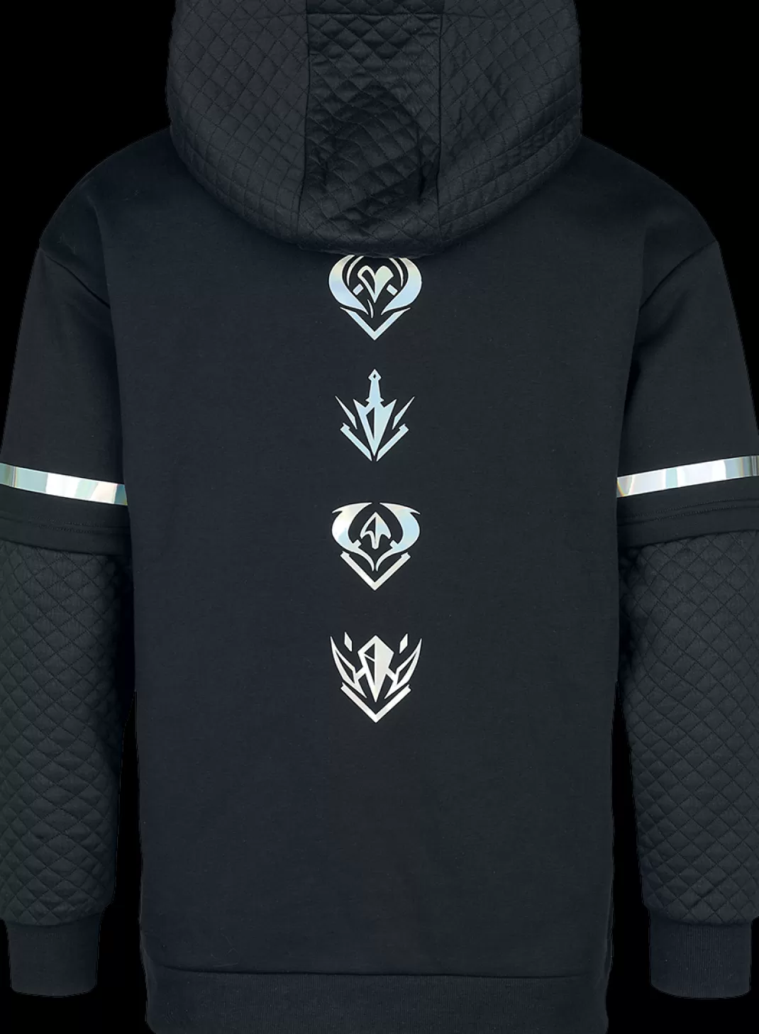 Men League Of Legends K/Da Hooded Sweater Black By