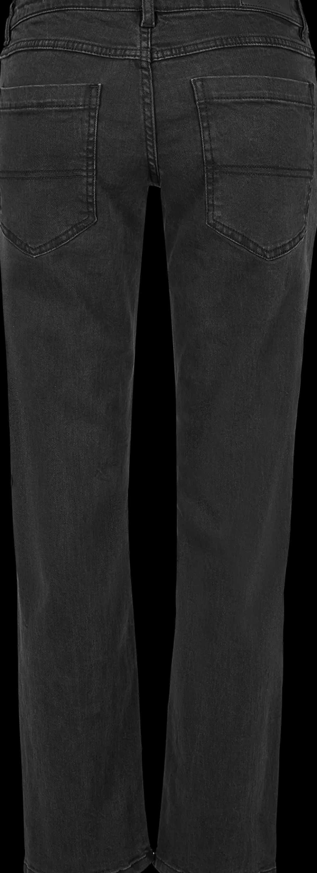 Ladies' Low-Waist Straight Denim Jeans Jeans Black By^Urban Classics Outlet