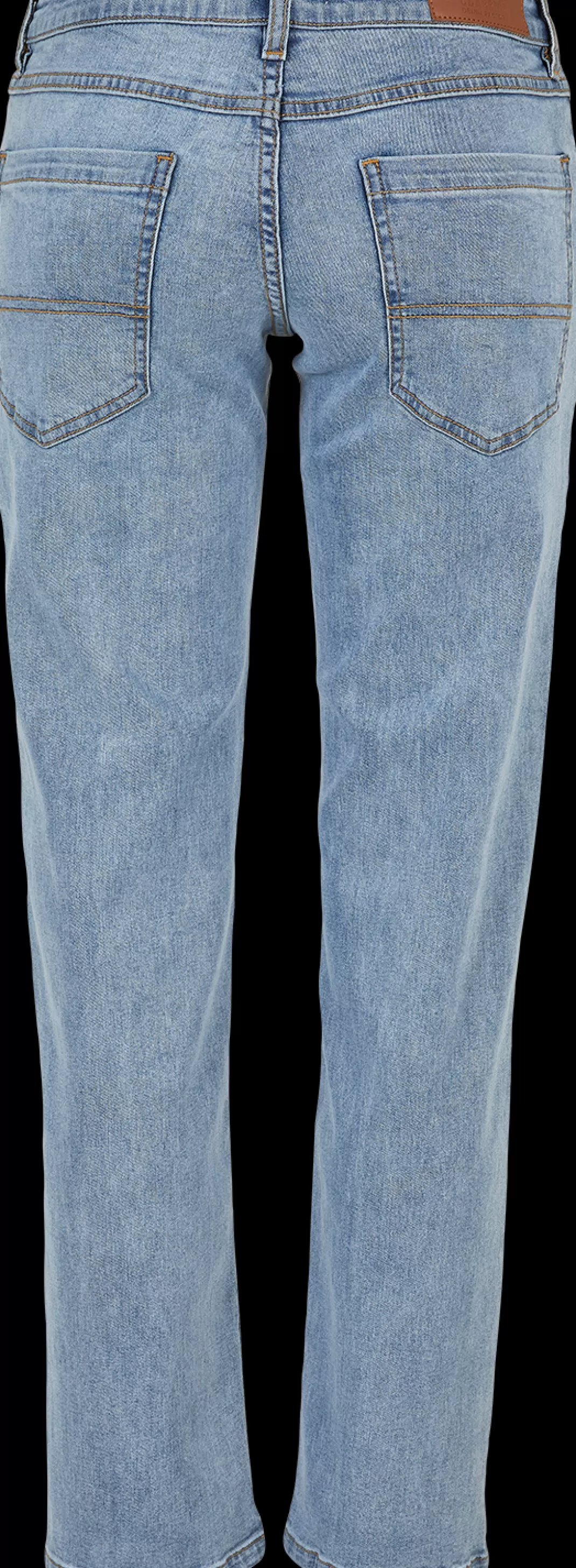 Ladies' Low-Waist Straight Denim Jeans Jeans Blue By^Urban Classics Store