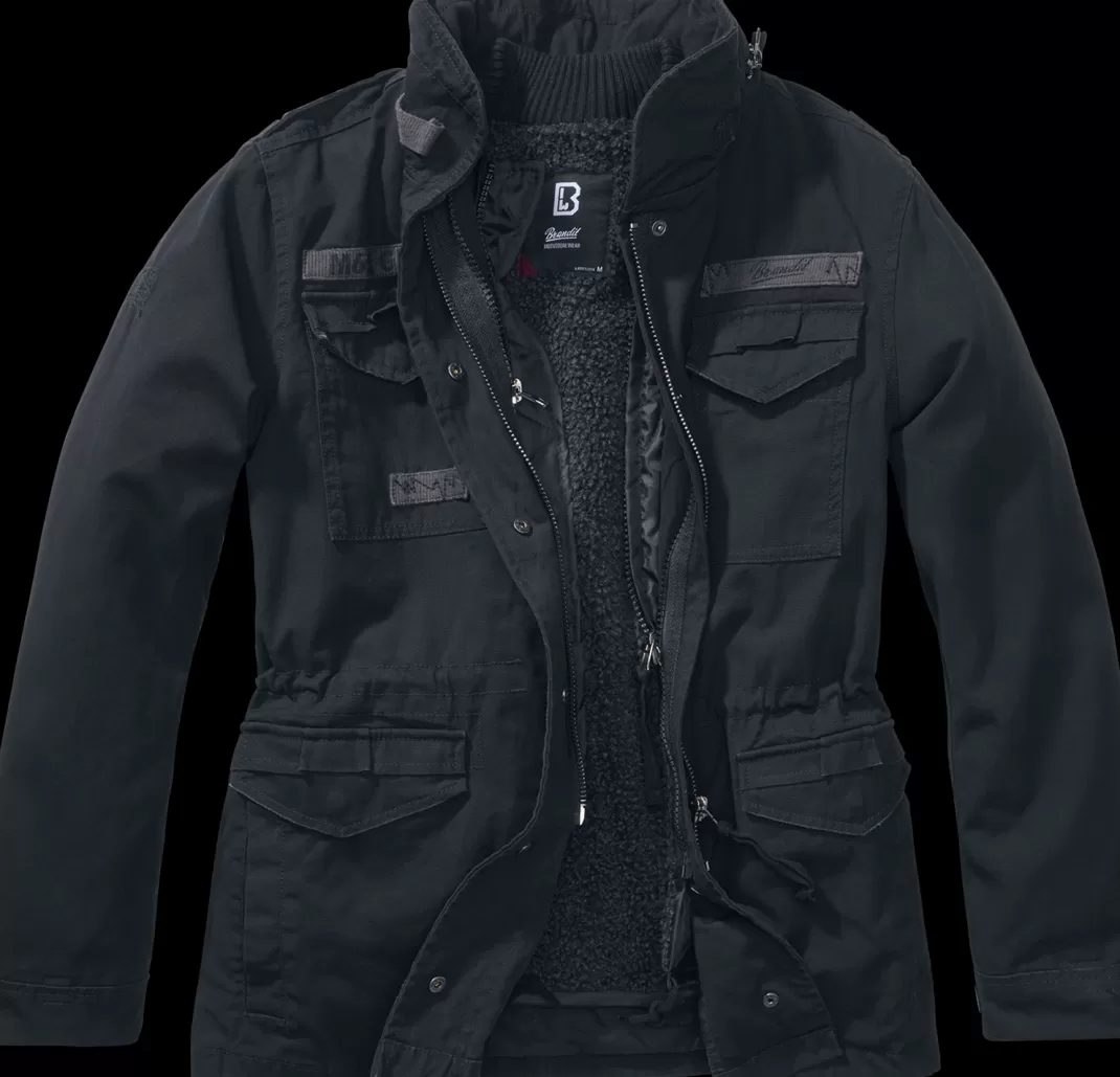 Ladies M65 Giant Jacket Winter Jacket Black By^Brandit Clearance