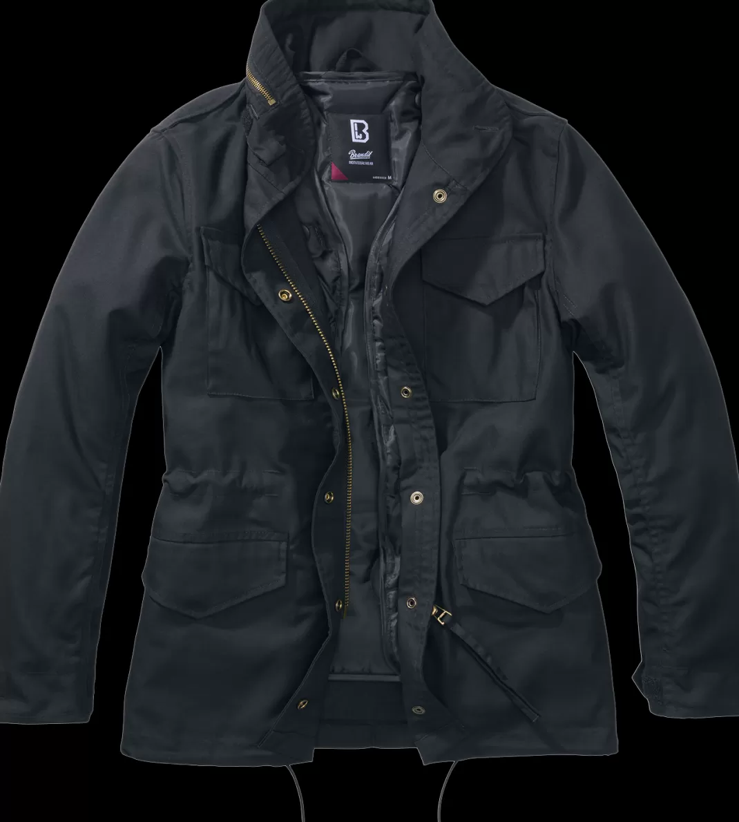 Ladies M65 Standard Jacket Between-Seasons Jacket Black By^Brandit Store