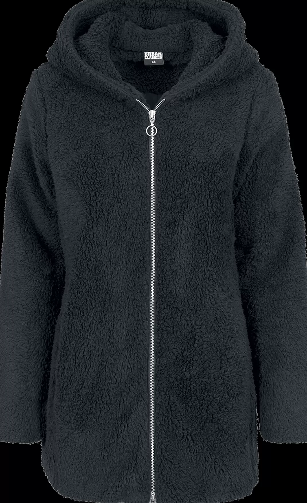 Ladies Sherpa Jacket Between-Seasons Jacket Black By^Urban Classics Online