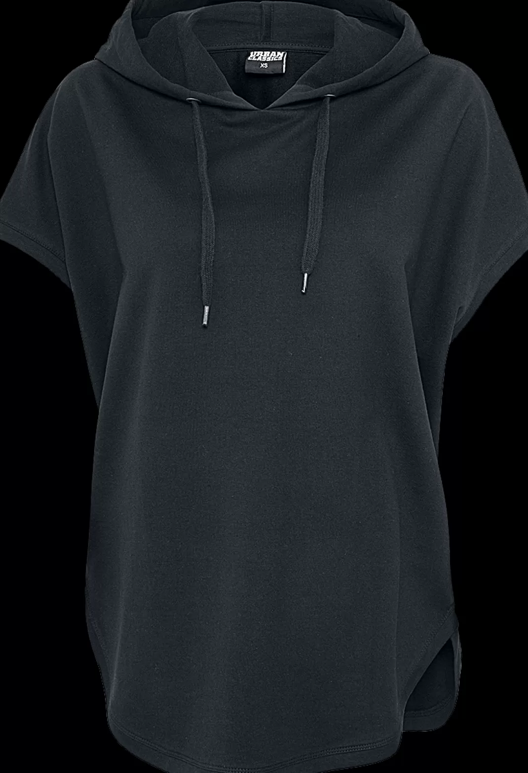 Ladies Sleeveless Terry Hoodie T-Shirt Black By^Urban Classics Discount