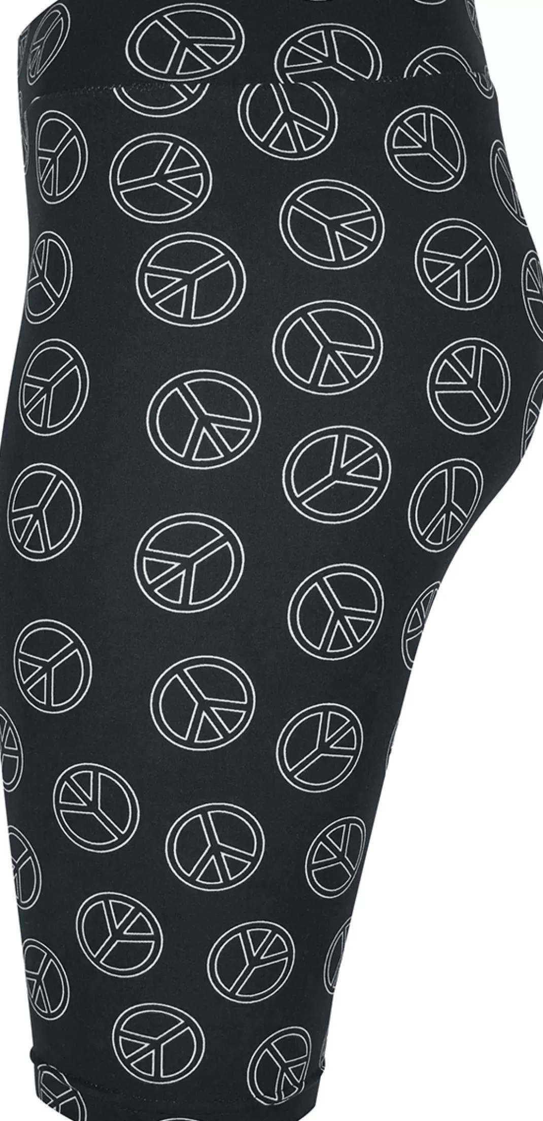 Ladies' Soft Aop Cycling Shorts Shorts Black By^Urban Classics Shop
