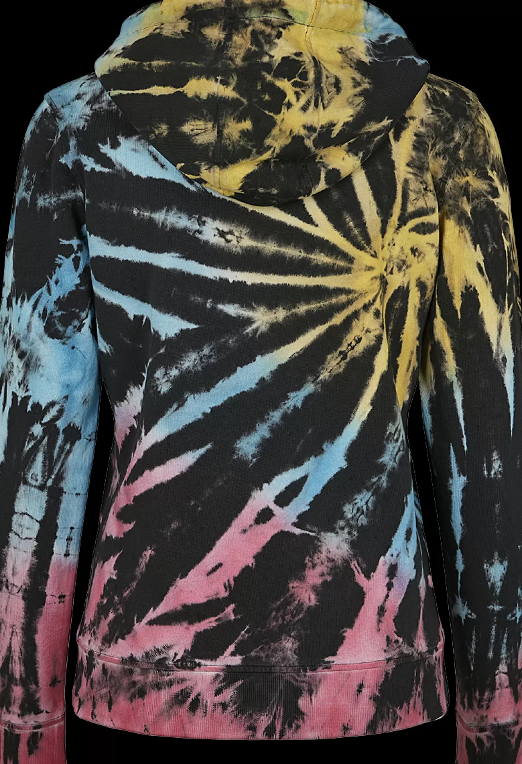 Ladies Tie Dye Hoodie Hooded Sweater Multicolour By^Urban Classics Sale