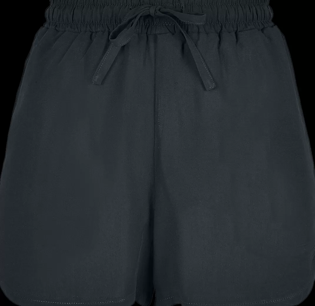 Ladies Viscose Resort Short Shorts Black By^Urban Classics Shop